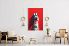 Classic Muscle Car In Desert Wall Art