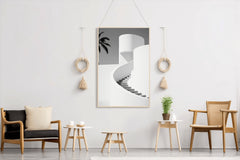 Concrete Walls White Wall Art