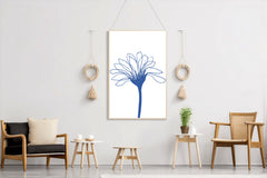 Blue Agapanthus Wall Art