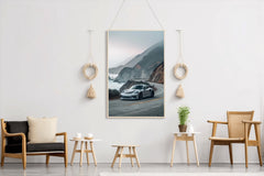 Porsche 911G Silver Wall Art