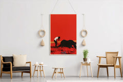 Sick Black Horse Wall Art