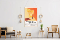 Distilled Tequila Drink Wall Art