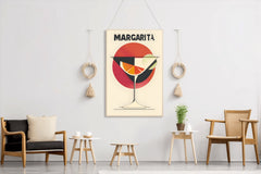 Red Margarita Cocktail Wall Art