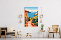 Beach House Painting Wall Art - beink online art store