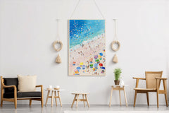 Vibrant Beach Daydream Modern Wall Art