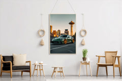 Porsche RS Green Wall Art