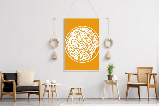 Chinese Round Border Style Wall Art - beink online art store