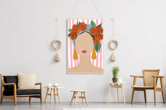Painting A Woman Without A Face Wall Art - beink online art store