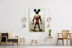 Mickey the Mighty Wall Art