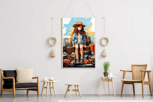 Adventure Anime Girls Anime Wall Art - beink online art store