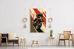 Motorcycle Race Wall Art