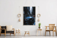 BMW M3  Dark Canvas Wall Art