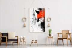 Fox Oil Painting Wall Art