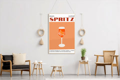 Spritz Cocktail In Glass Wall Art