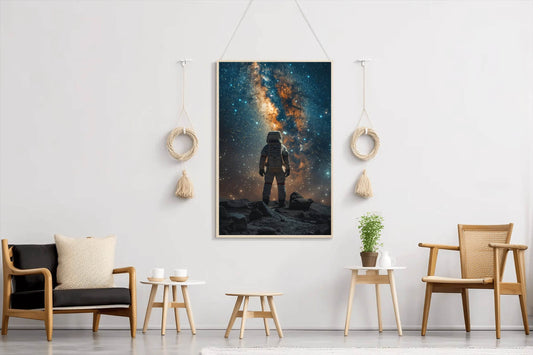 Astronaut in space Wall Art - beink online art store