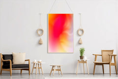 Fire Color Background Abstract Wall Art