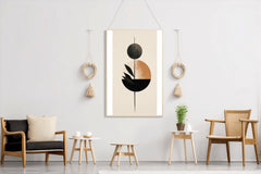 Geometric Circular Shape Abstract Wall Art