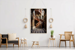 Luxury staircase Wall Art