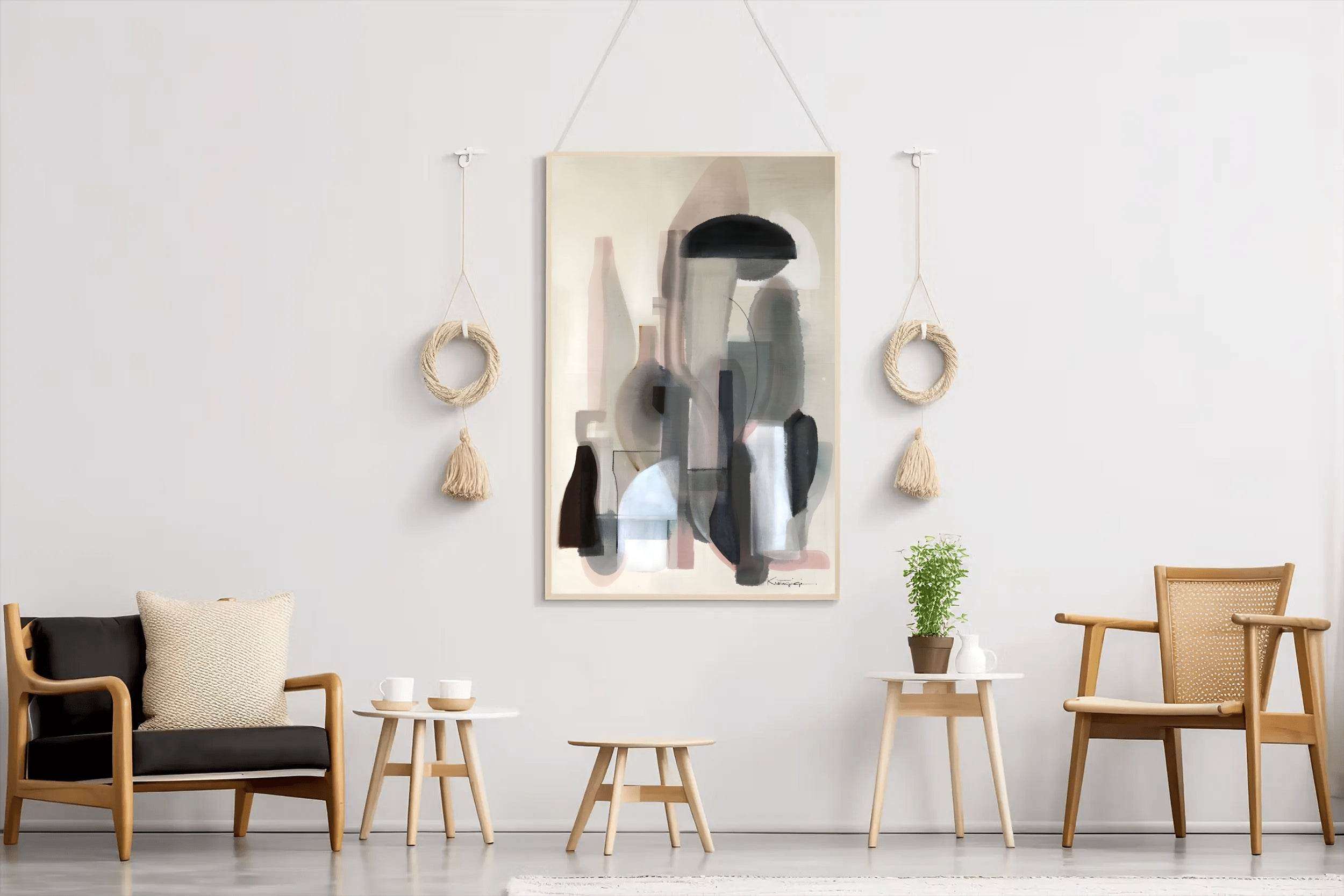 Geometric Composition Modern Wall Art - beink online art store