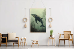 Humpback Whale Animal Wall Art