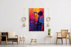 Concert Singer Wall Art