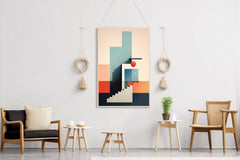 Creative Shape Background Abstract Wall Art