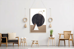 Geometric Circle Abstract Wall Art