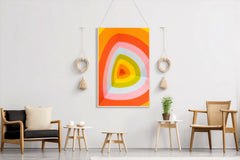 Colorful Paper Abstract Wall Art