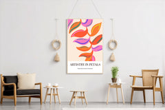 Tropical Leaf Painting Wall Art