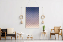 Check Pattern Abstract Wall Art