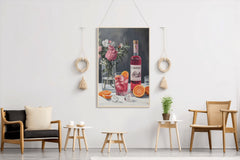 Red Campari Cocktail Wall Art