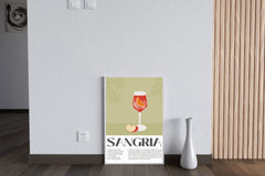 Traditional Red Sangria Wall Art