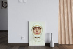 Astronaut in Honey Helmet Wall Art