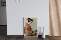 Japanese Dj Geisha Ramen Wall Art