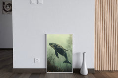 Humpback Whale Animal Wall Art