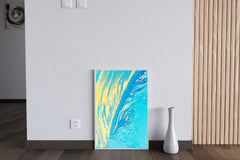 Water Waves Abstract Wall Art