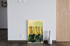 Champagne Bottles Wall Art