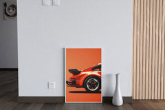 Portrait Painting Porsche Wall Art