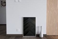 Metallic Blades Abstract Wall Art