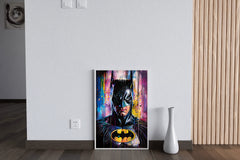 Painting of Batman-The iconic DC Comics Superhero