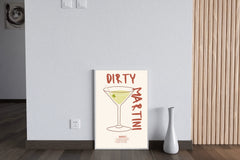 Dirty Martini Cocktail Wall Art