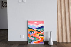 Desert Path Painting Wall Art