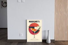 Red Margarita Cocktail Wall Art