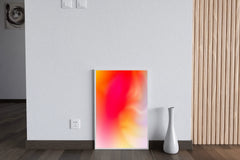 Fire Color Background Abstract Wall Art