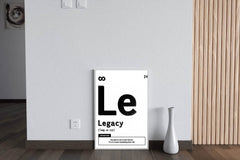 Legacy Definition Motivational Wall Art - beink online art store