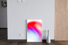 Red and Purple Light Shade Abstract Wall Art