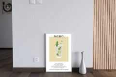 Mojito Drink Wall Art