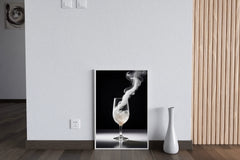 Dry Ice In A Glass Wall Art