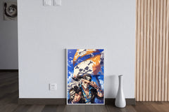 Gold Roger Pirate King  Anime Wall Art