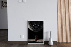 Master Flame Space Themed Classic Aesthetic Wall Art Poster for Living Room, Home & Wall Decor - Space | Astronaut | Earth | Science - beink online art store